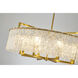 Canada LED 32 inch Brass Chandelier Ceiling Light